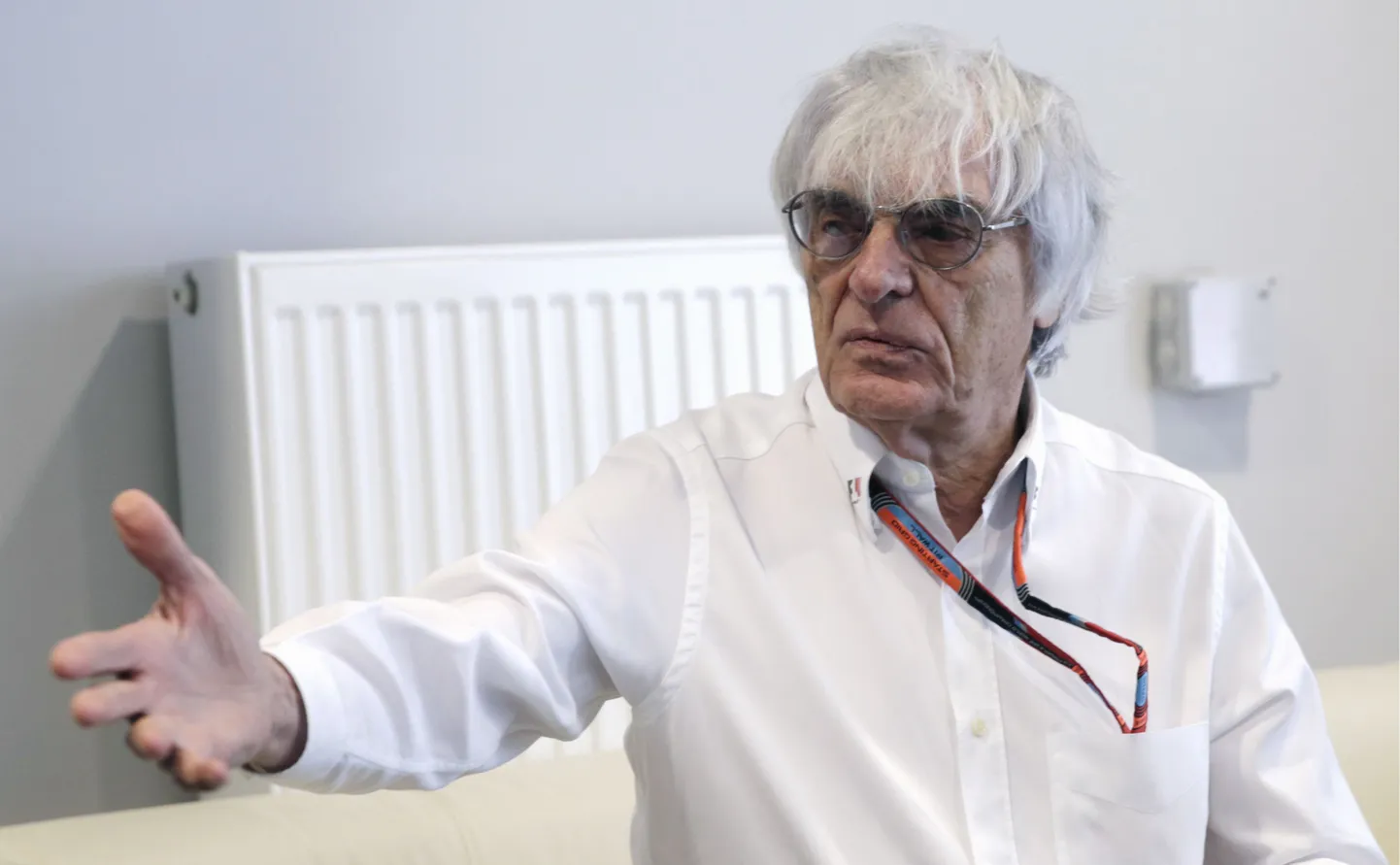 Bernie Ecclestone.