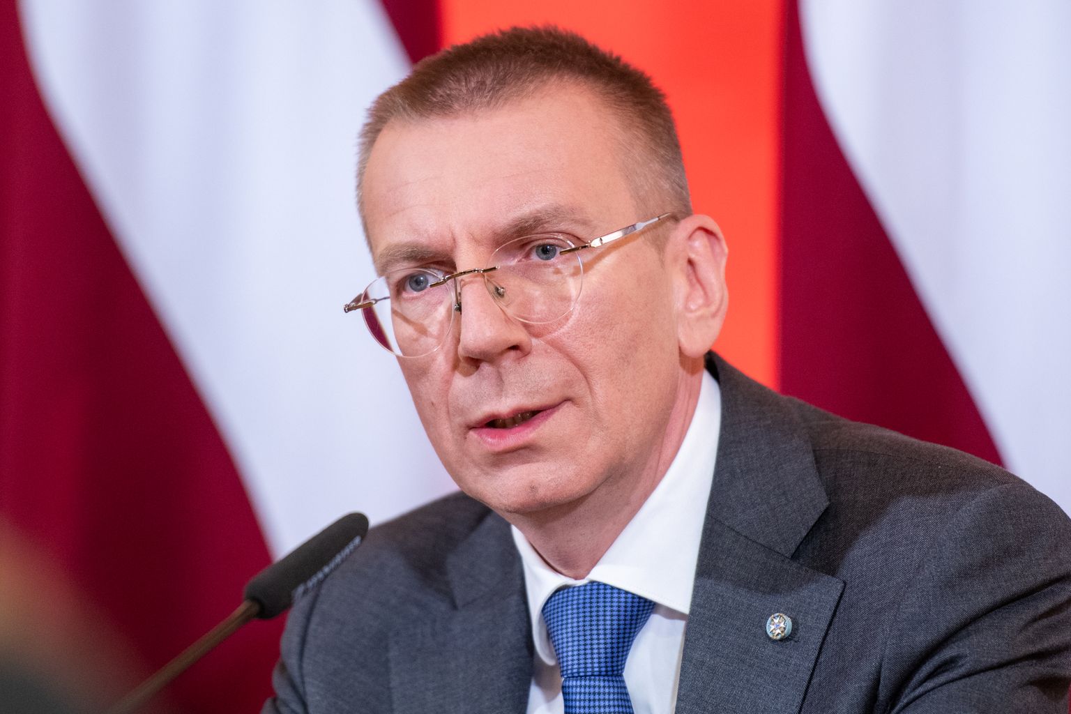 Новоизбранный президент Латвии Эдгар Ринкевич