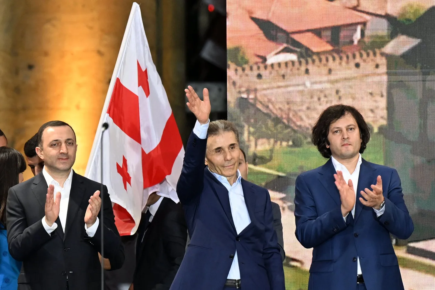 Bidzina Ivanishvili, founder of the political party Georgian Dream.