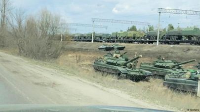 Российские войска у границ Украины, апрель 2021 года