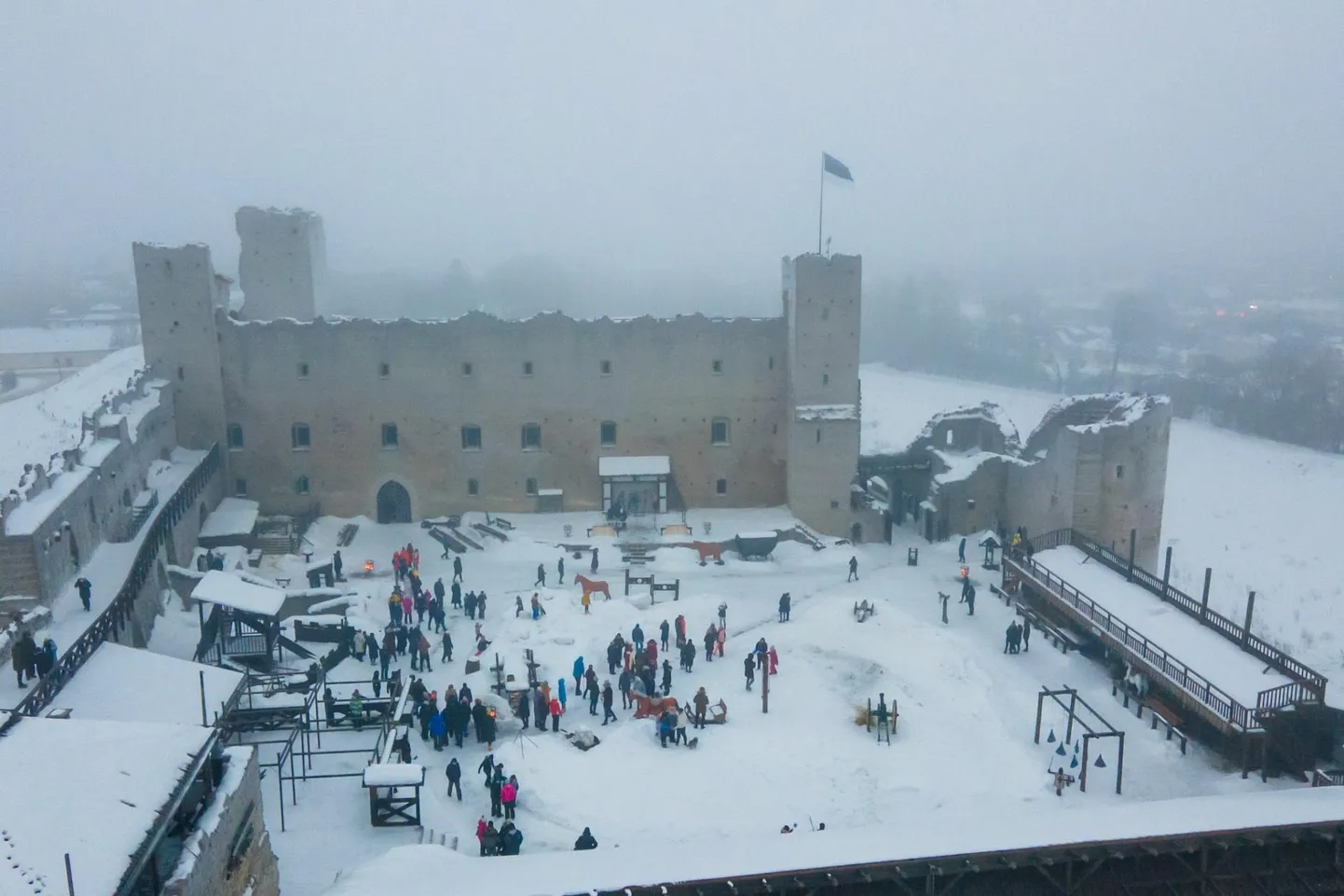 Rakvere linnus kuulub populaarsemate muuseumide hulka.