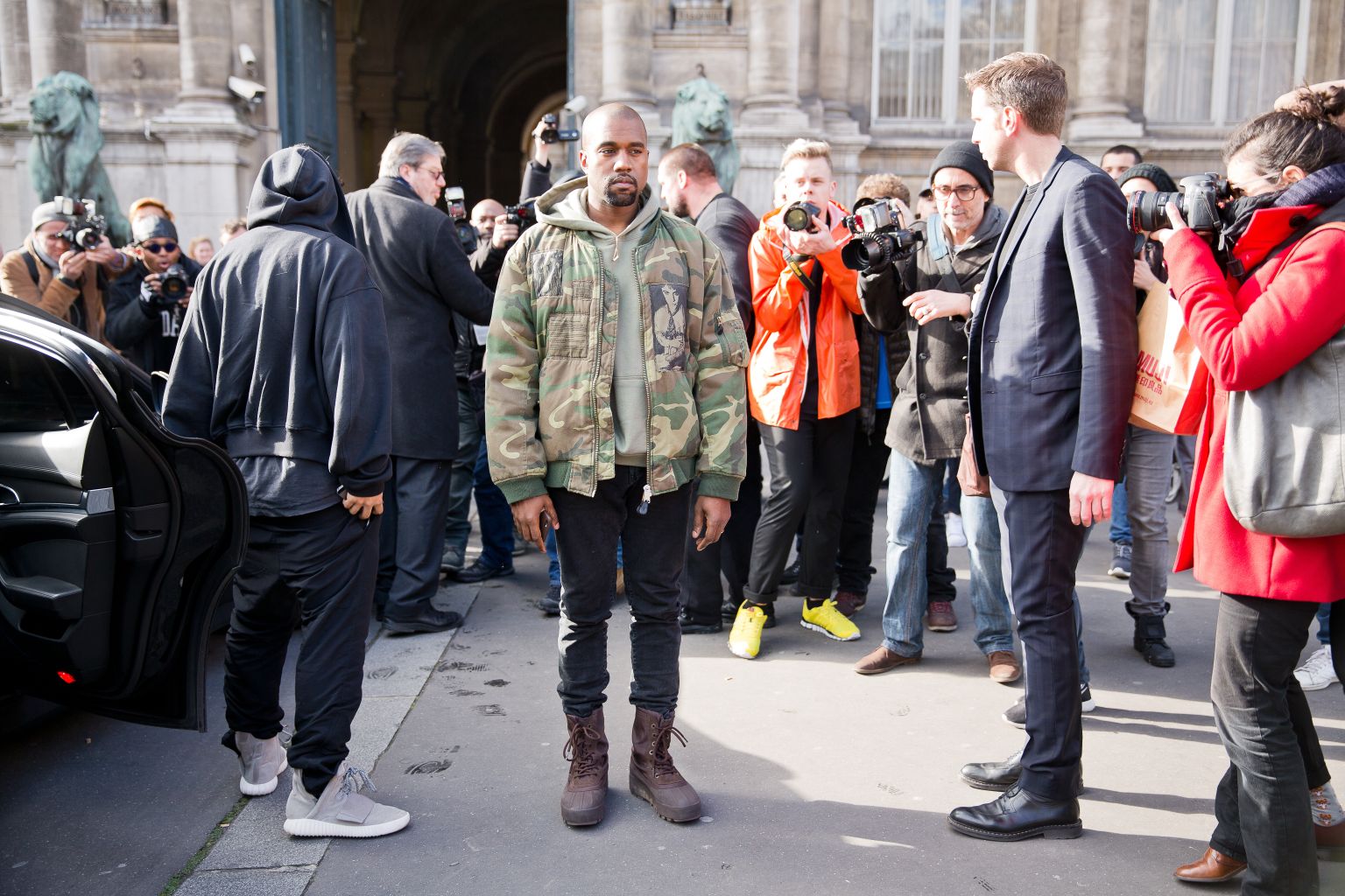 Kanye West 2015. aastal Pariisis