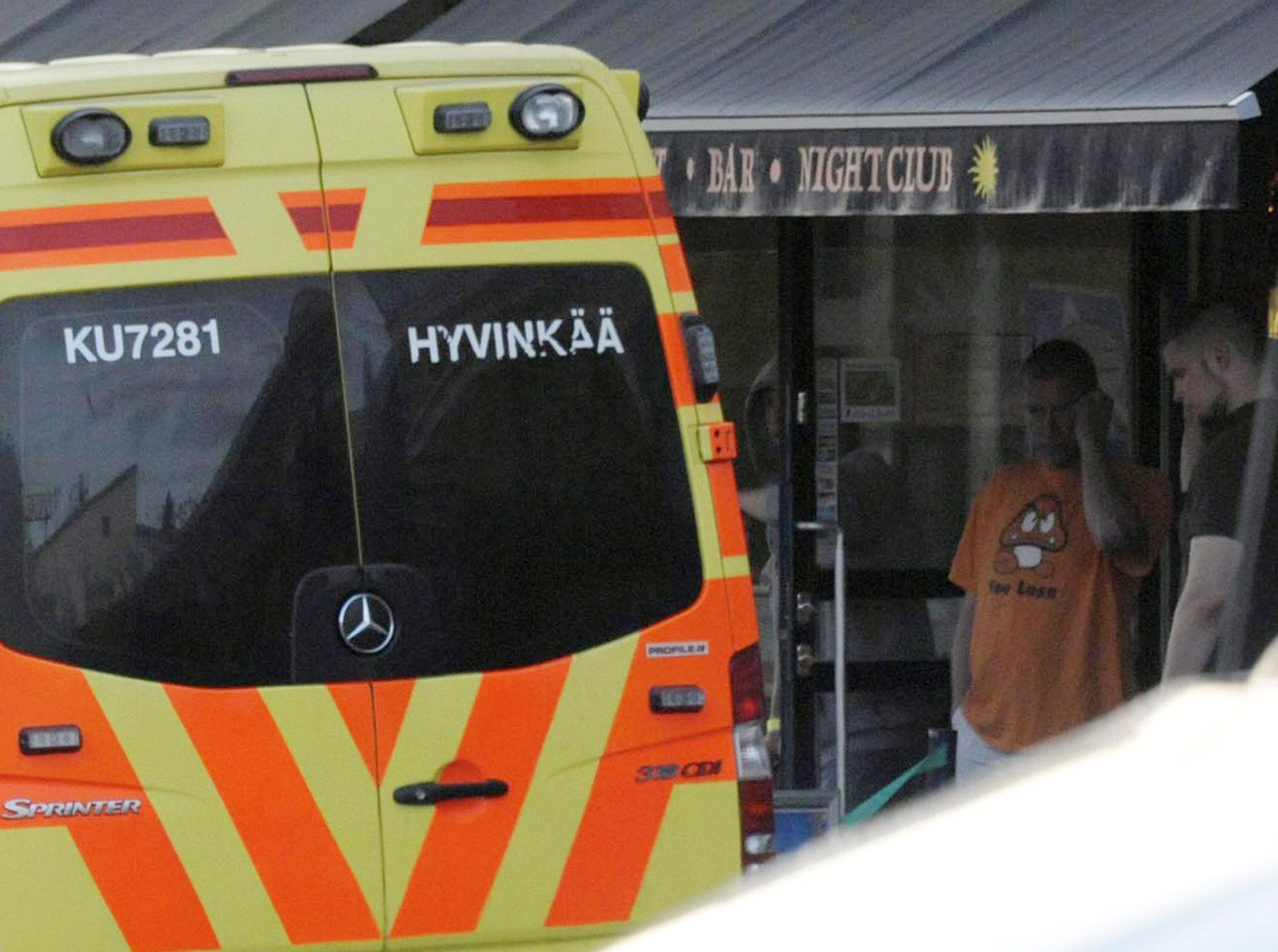 Kiirabiauto Soomes.