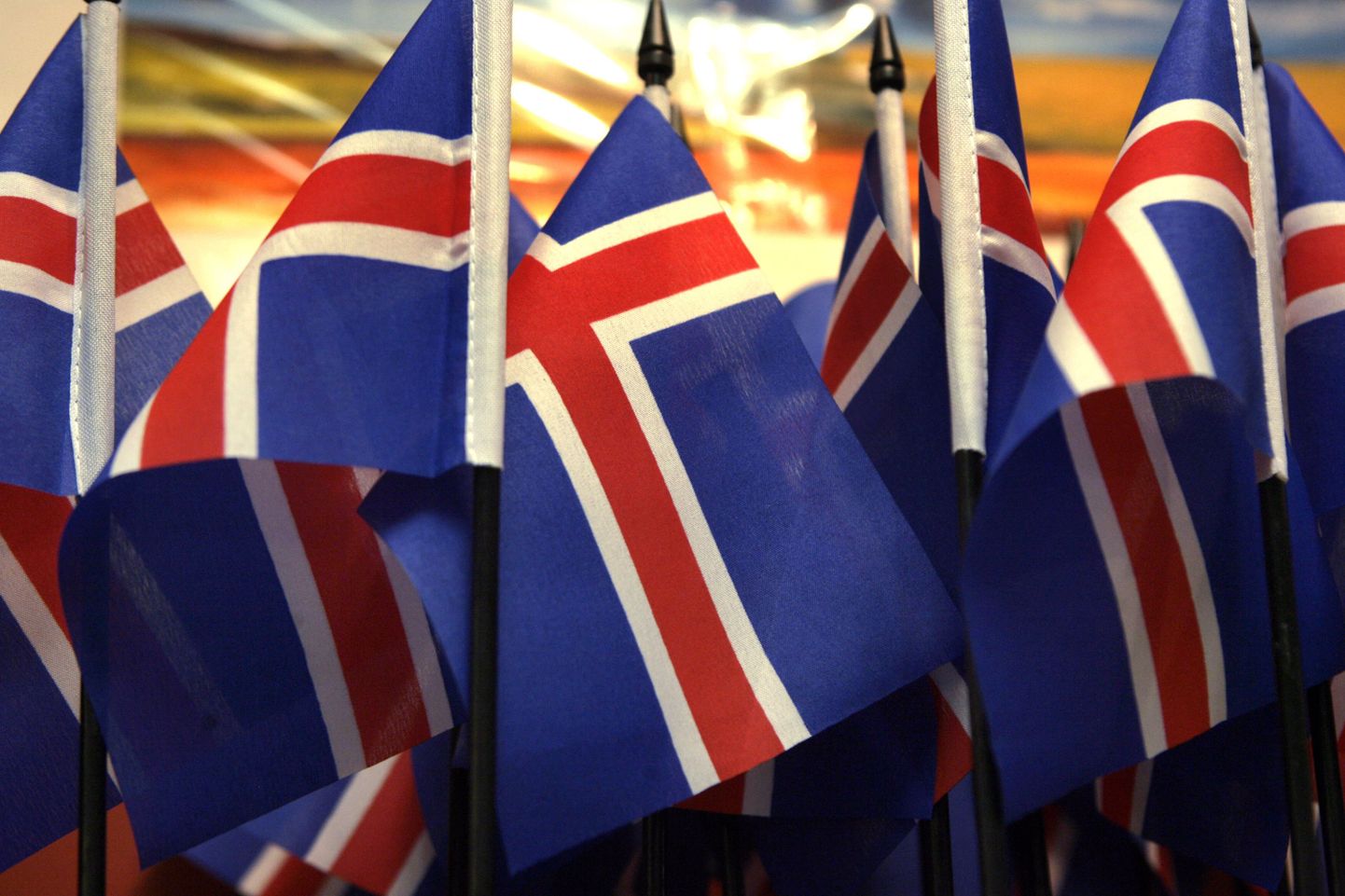Флаги Исландии.