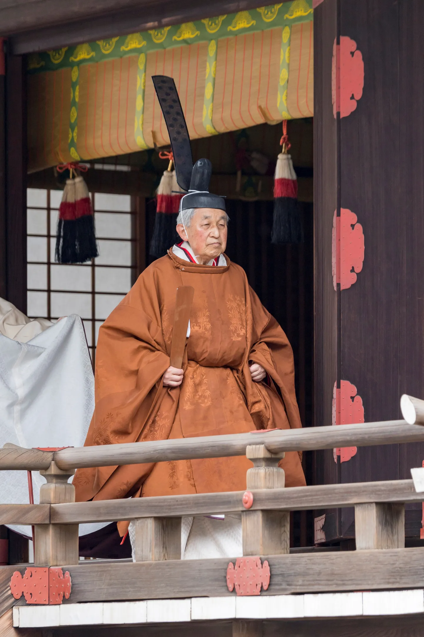 Japānas imperators Akihito.