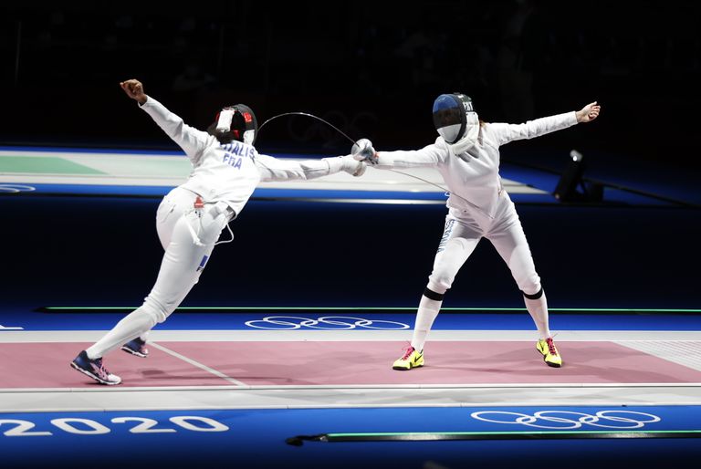 Юлия Беляева на Олимпиаде в Токио. 