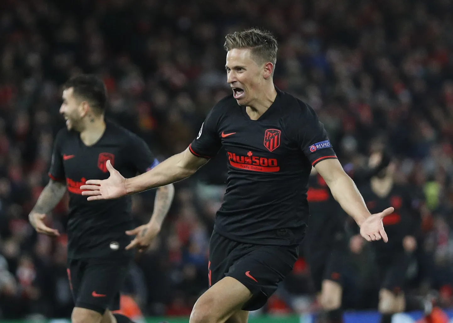 Marcos Llorente lõi tol õhtul Liverpooli võrku kaks väravat.
