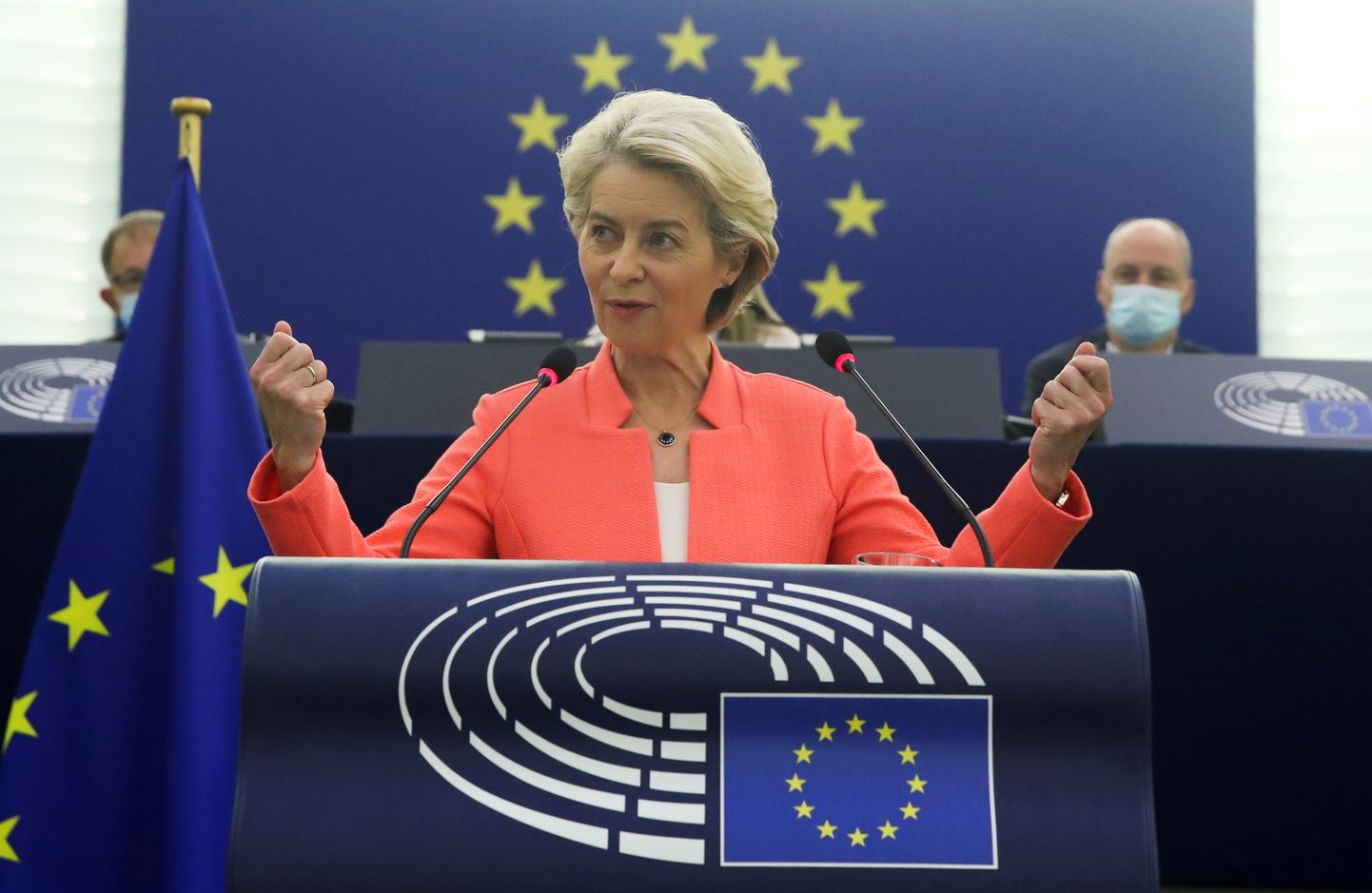 Euroopa komisjoni president Ursula von der Leyen.