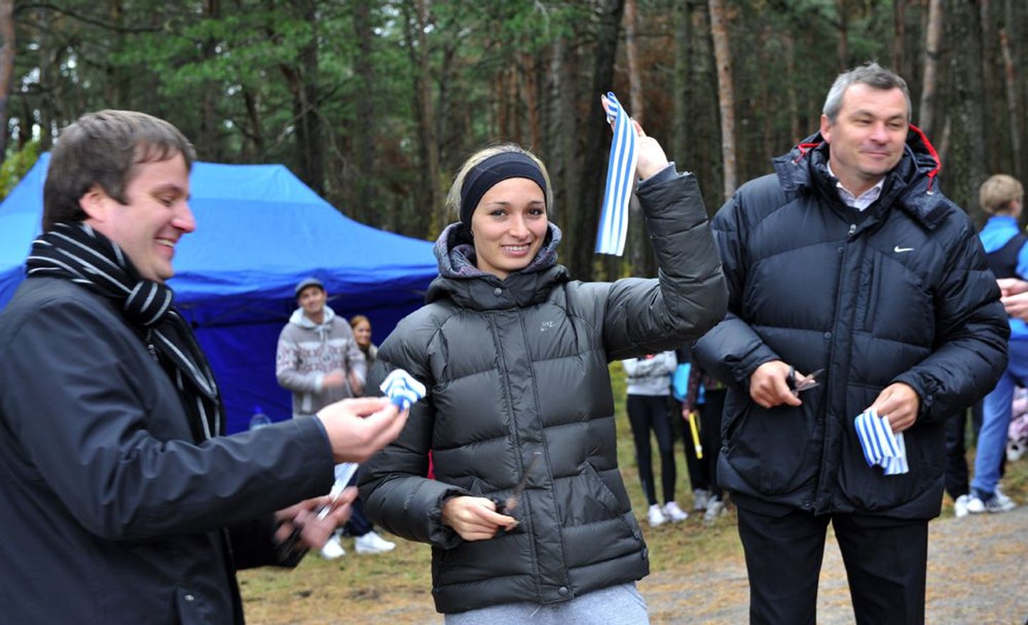 Ksenija Balta tegi uue rolliga algust juba eelmisel nädalal, kui avas jooksurajad Tallinnas Järve metsas.