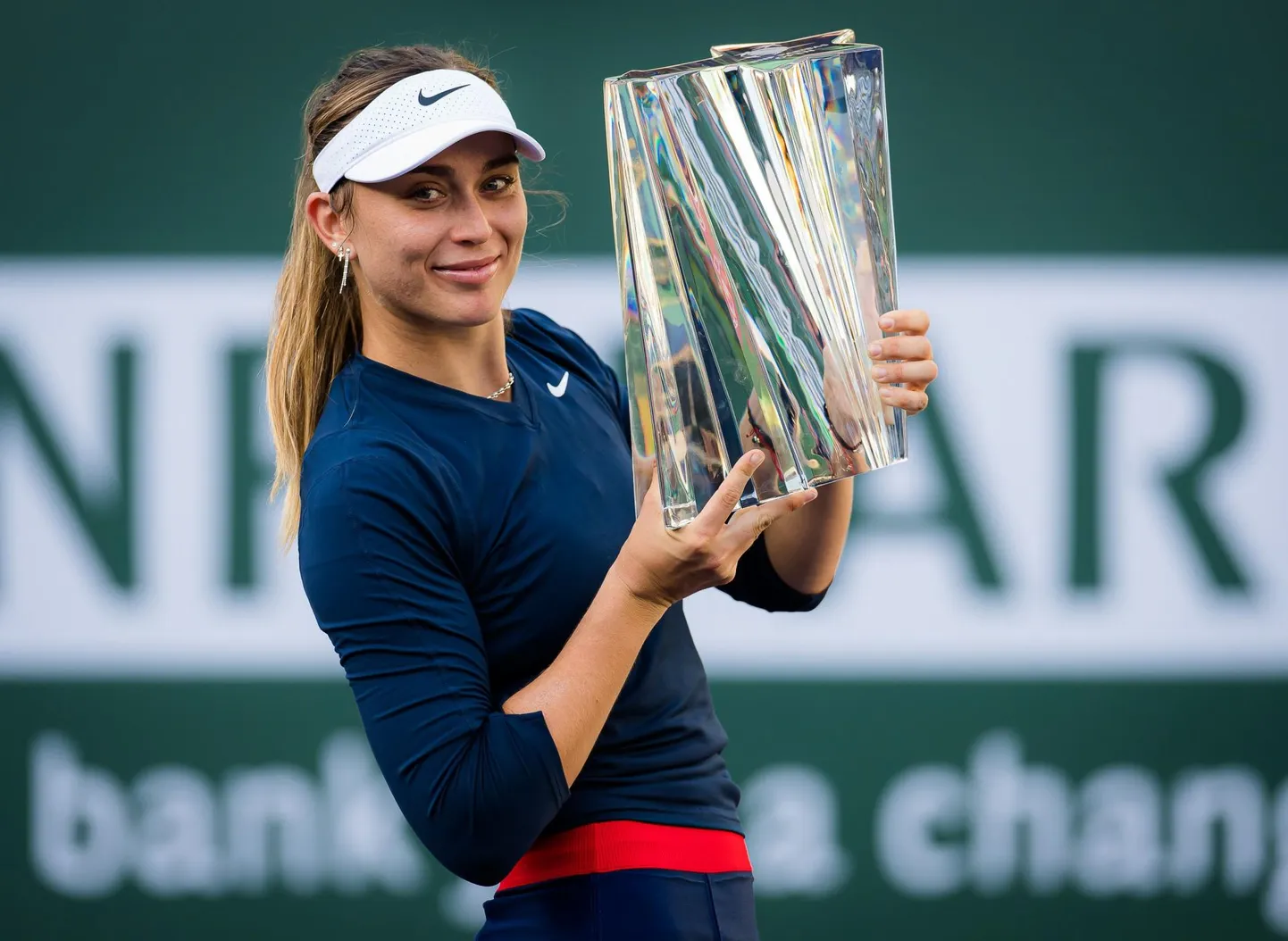 Paula Badosa võitis Indian Wellsi tenniseturniiri.
