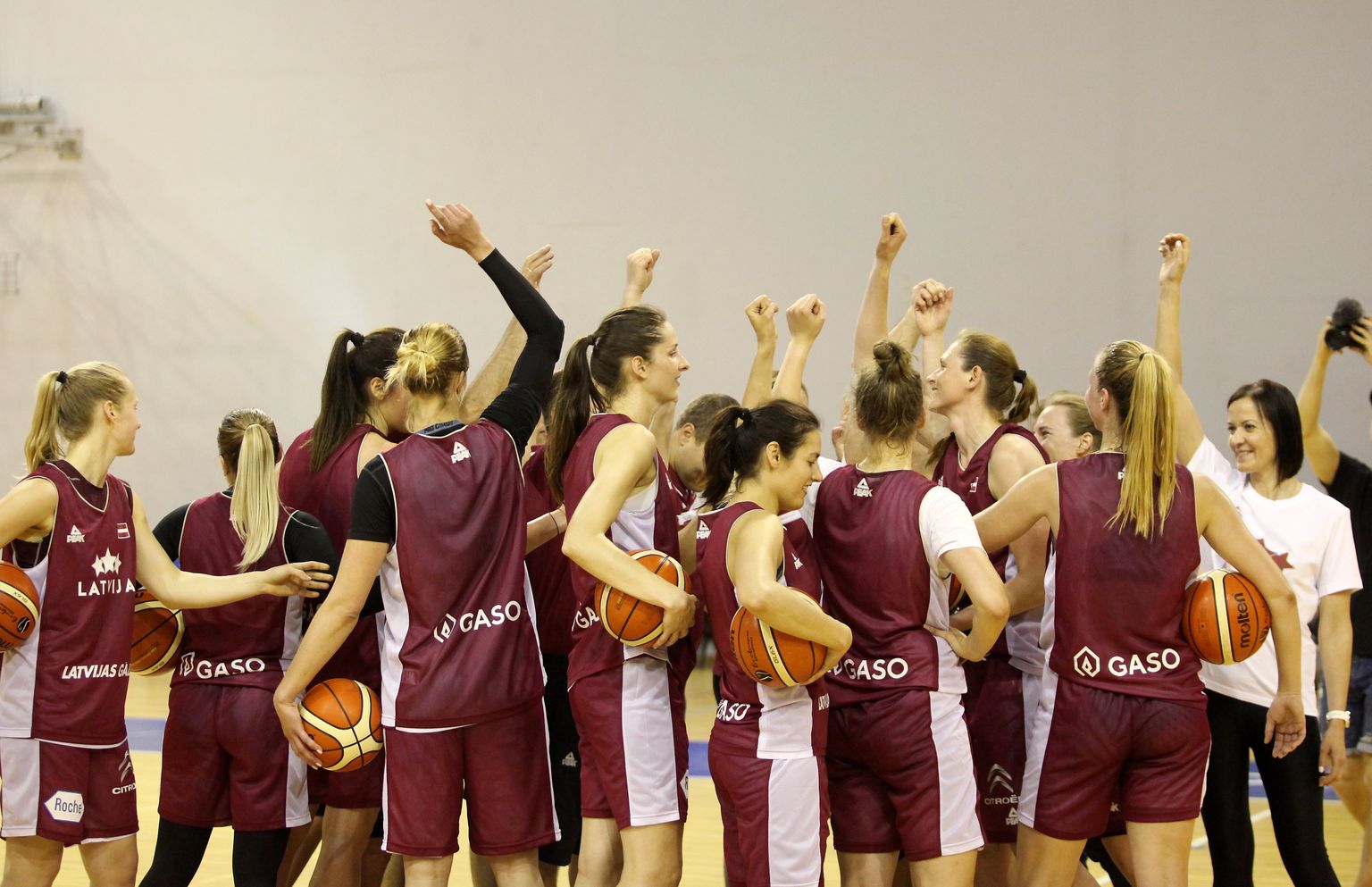 Latvijas sieviešu basketbola izlases kandidātes