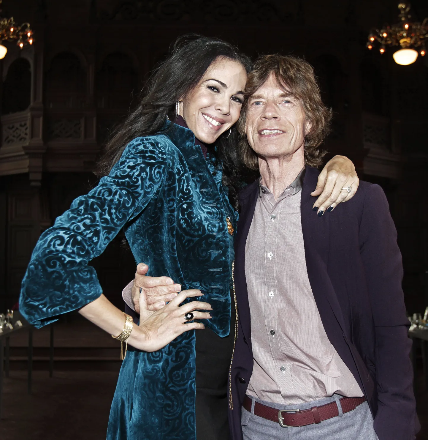 L'Wren Scott, Mick Jagger