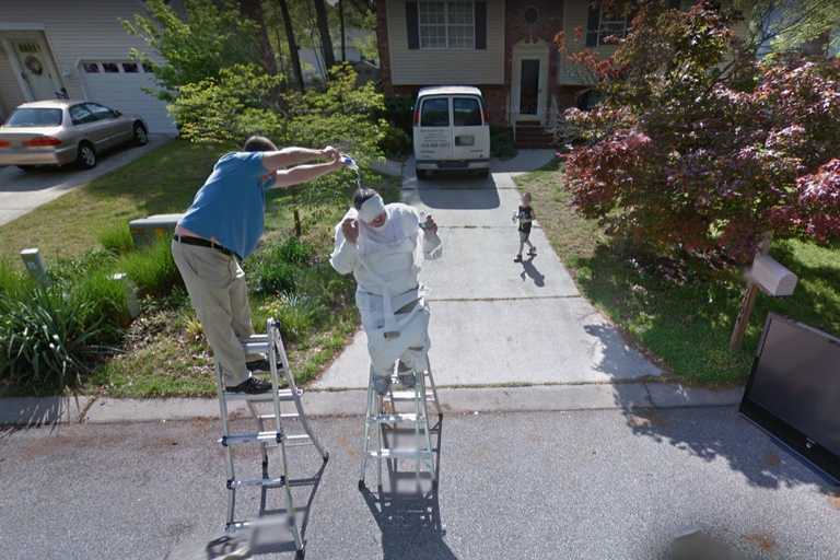Google Mapsi tänavavaade Marylandis.