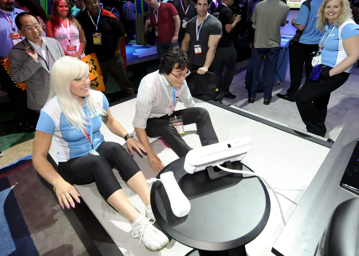 Nintendo Wii U  Fit demonstratsioon.