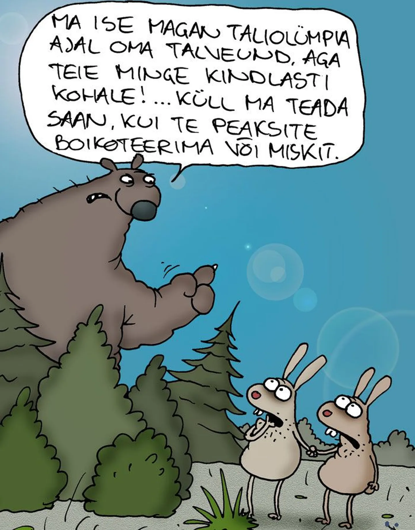 Taliolümpia ja geid.
