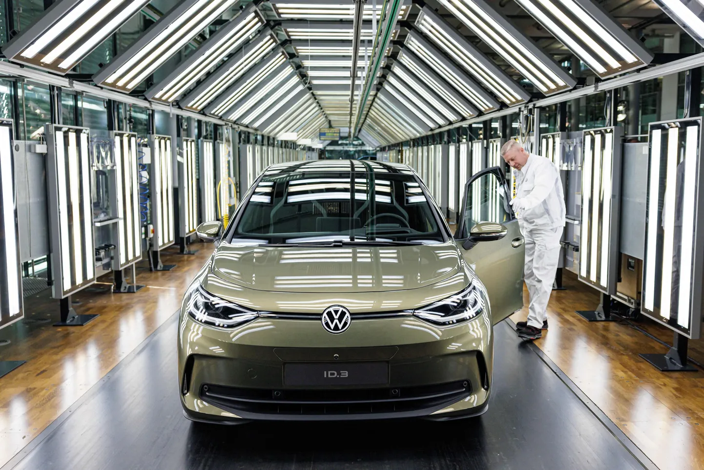 Volkswagen ID 3 elektriauto.