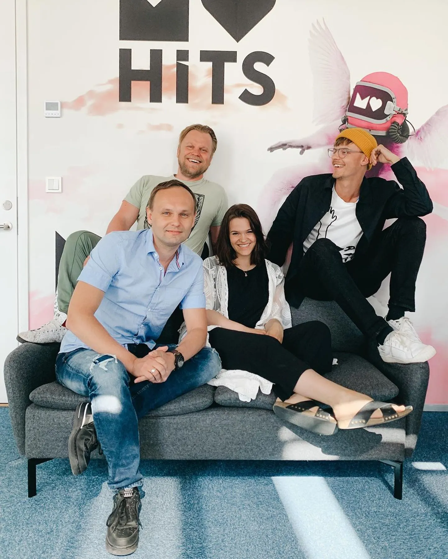 Getter Jaani ja Holger Koot MyHitsi saatejuhtidega