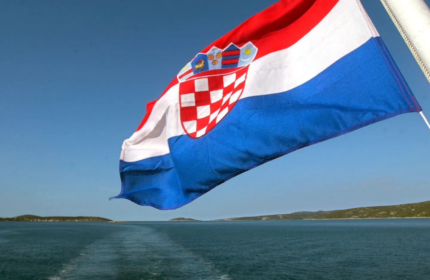 Horvaatia lipp