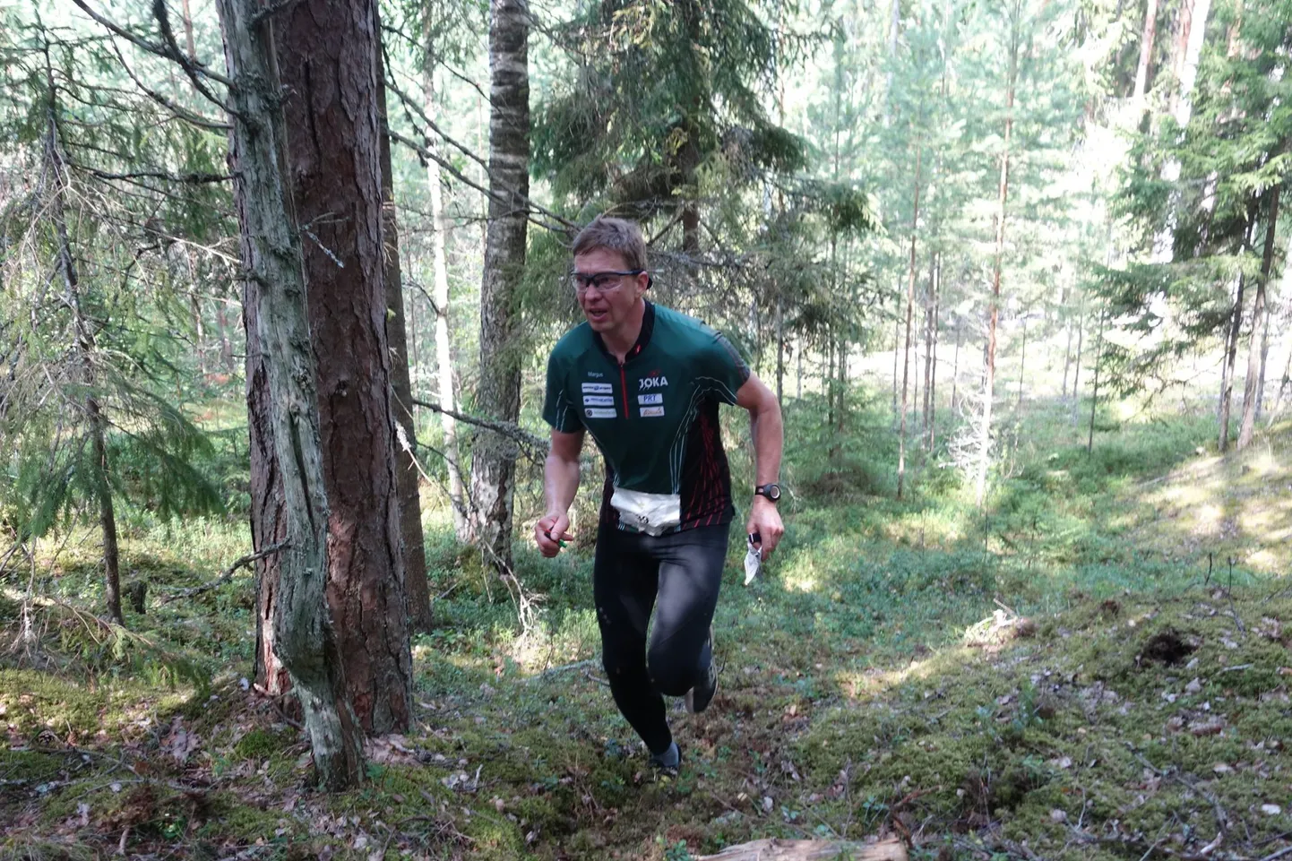 Margus Marrandi orienteerumisrajal.