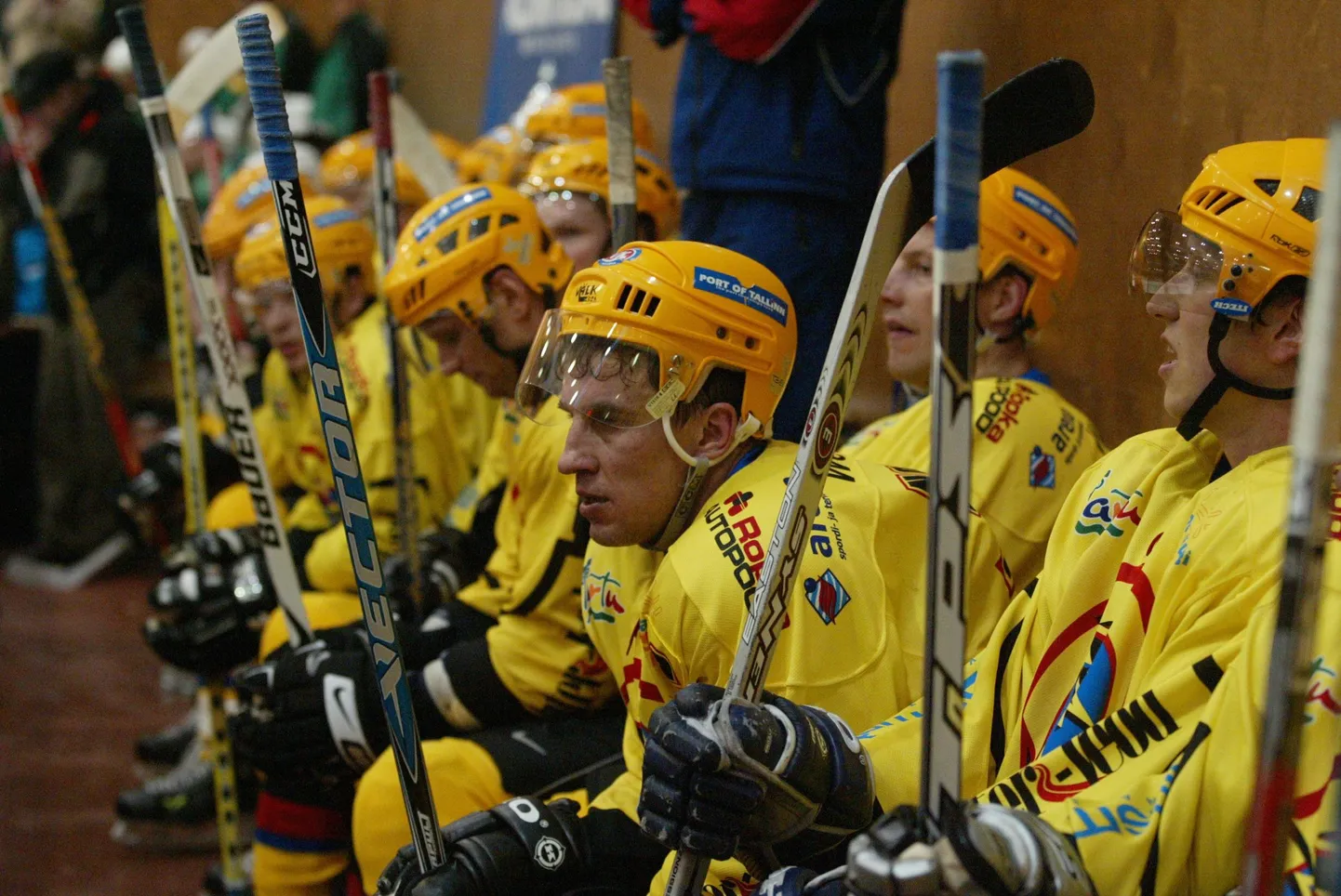 Tartu Kalev-Välk hokimeeskonna liikmed.