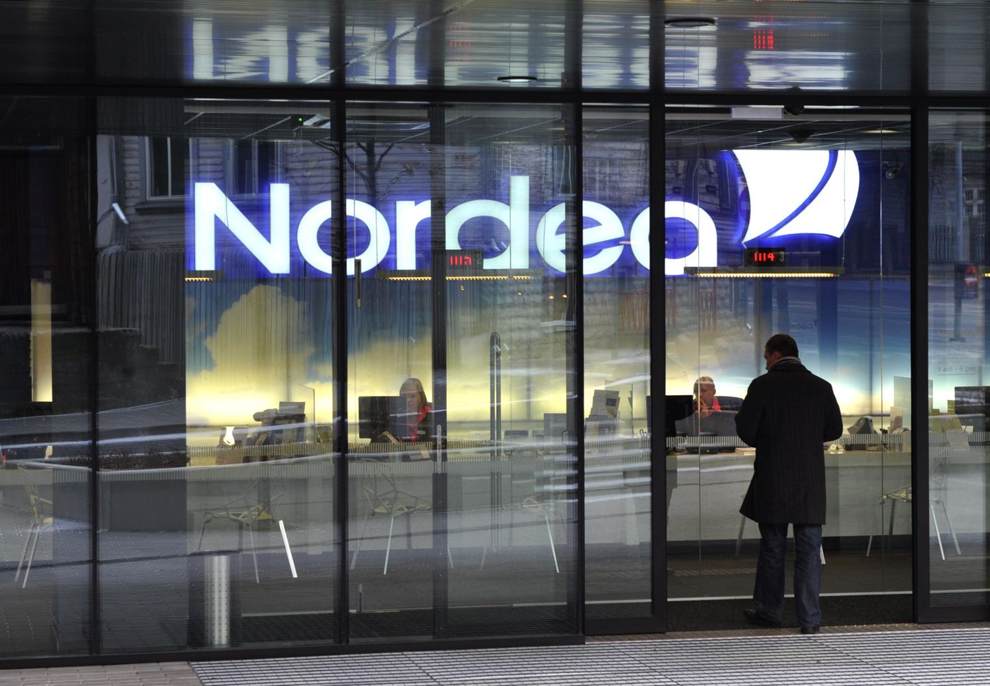 Отделение банка Nordea. Иллюстративное фото