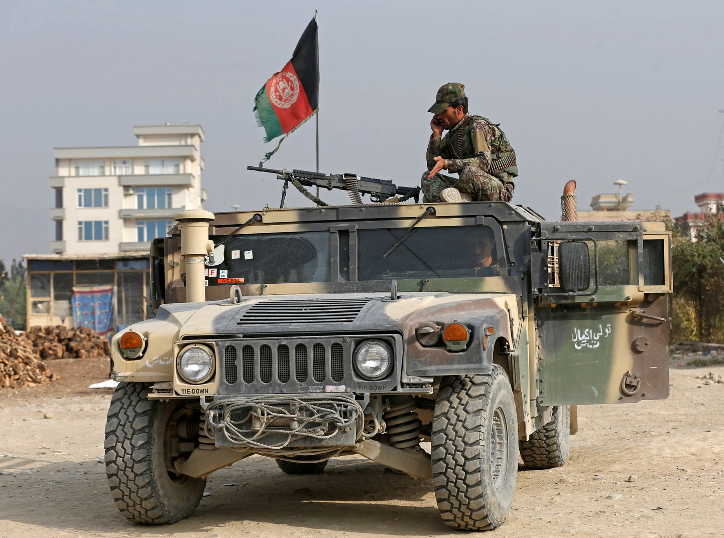 Afganistani Rahvusliku Armee sõdur.