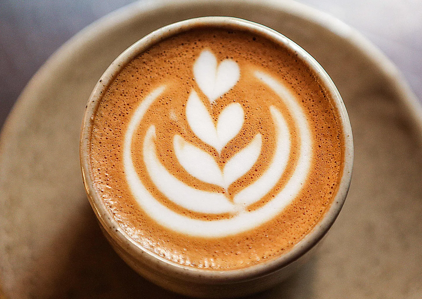 Flat White kohvi.