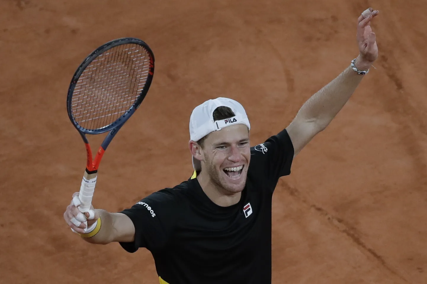 Argentina esireket Diego Schwartzman jõudis esmakordselt Prantsusmaa lahtistel poolfinaali.