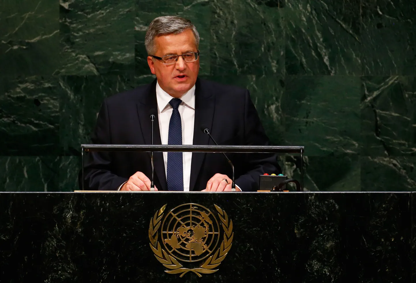 Poola president Bronislaw Komorowski