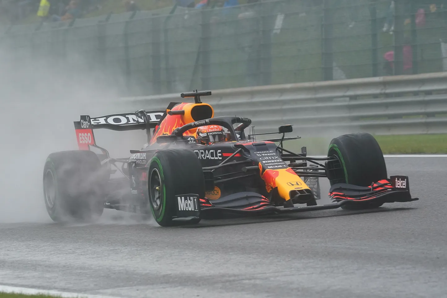 Makss Verstapens Beļģijas Grand Prix izcīņas kvalifikācijā