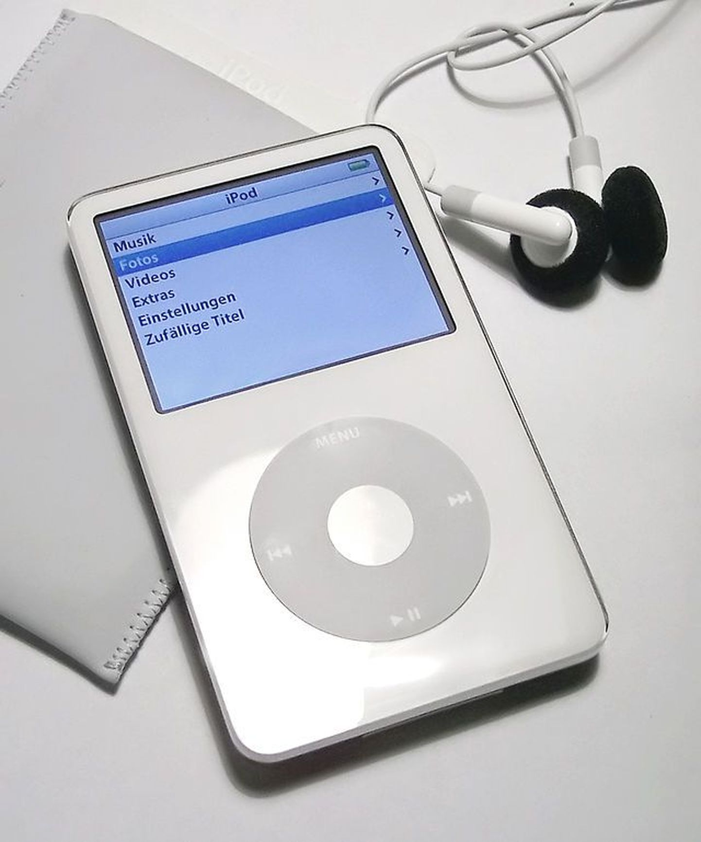 iPod classic.