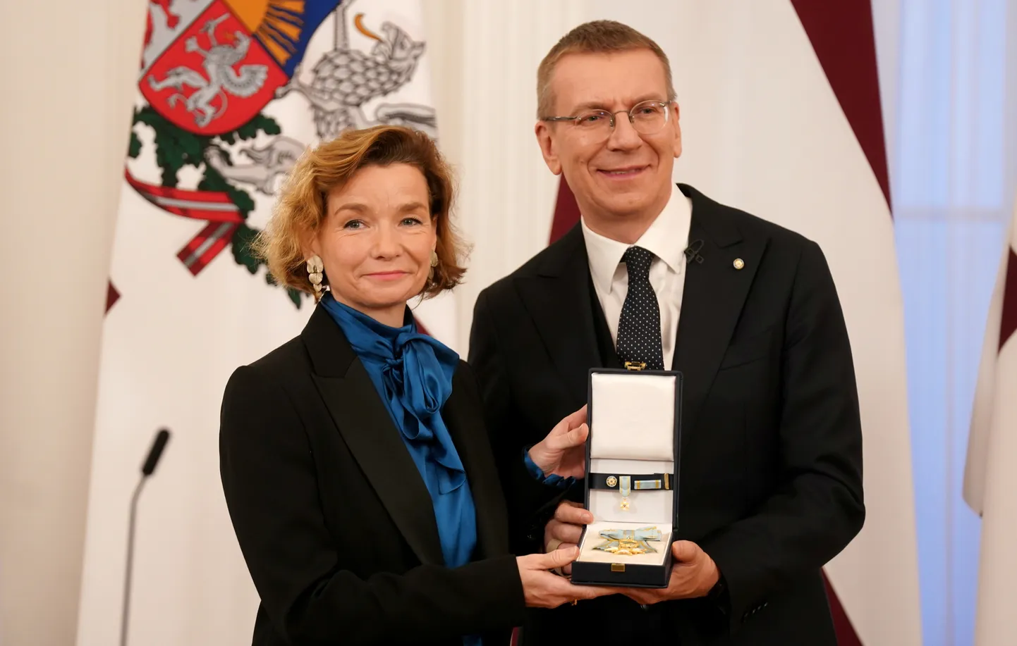Triju Zvaigžņu ordeņu pasniegšanas ceremonija