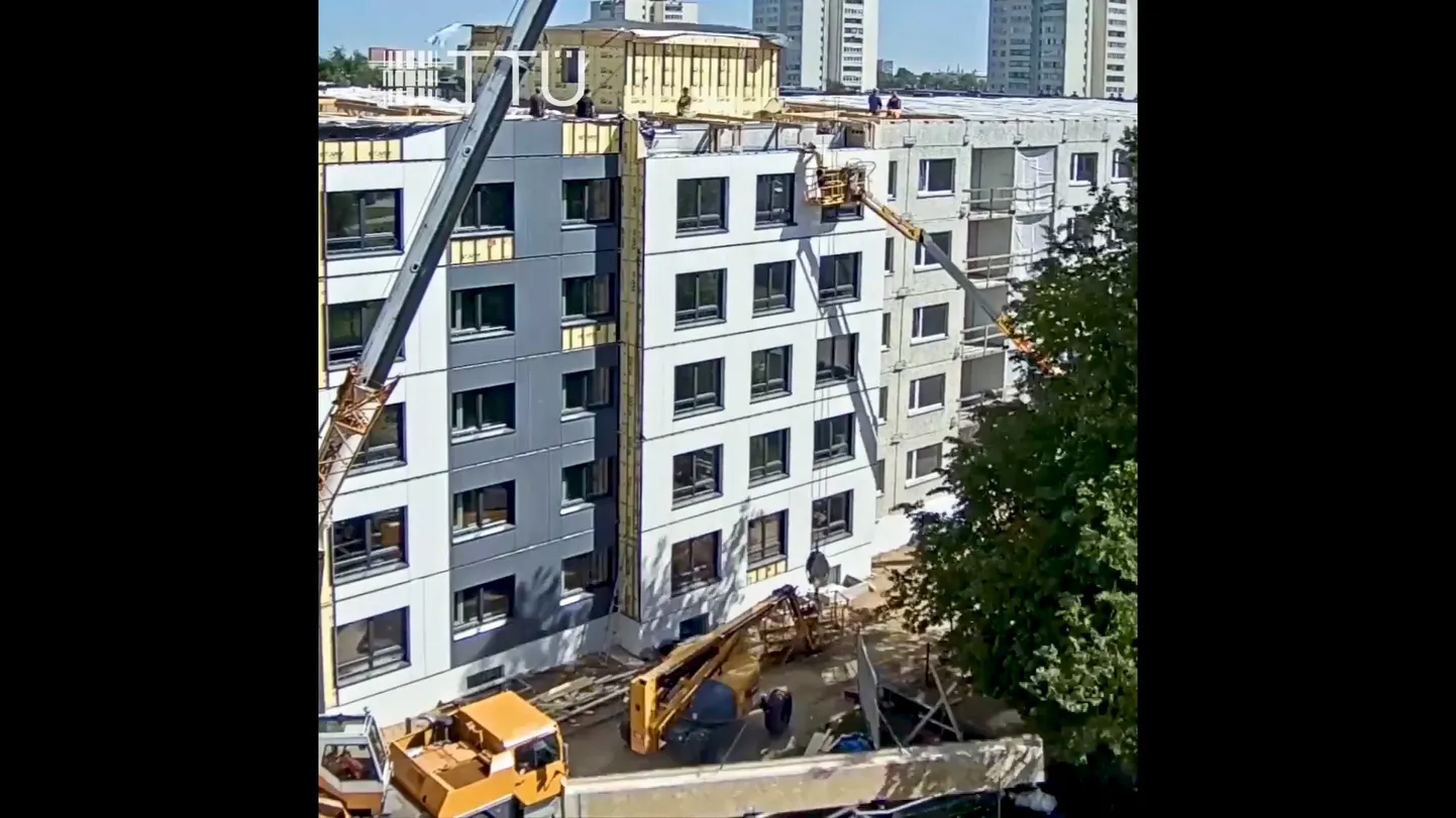 Renoveeritud ühiselamu.