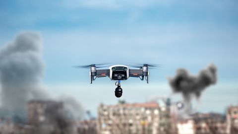 Krievija uzbrukusi Ukrainai ar 61 dronu