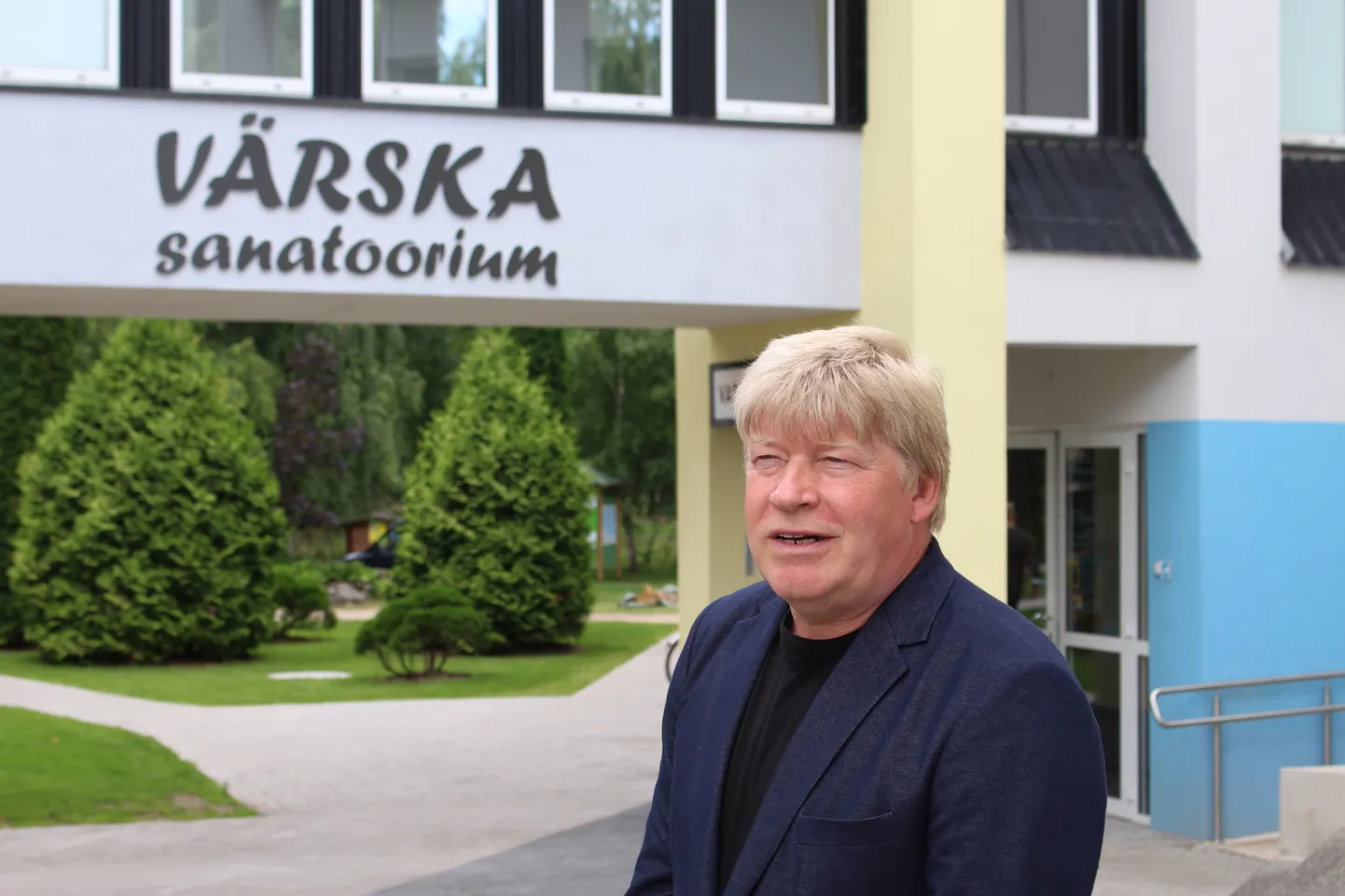 Värska Sanatooriumi juhataja Vello Saar.