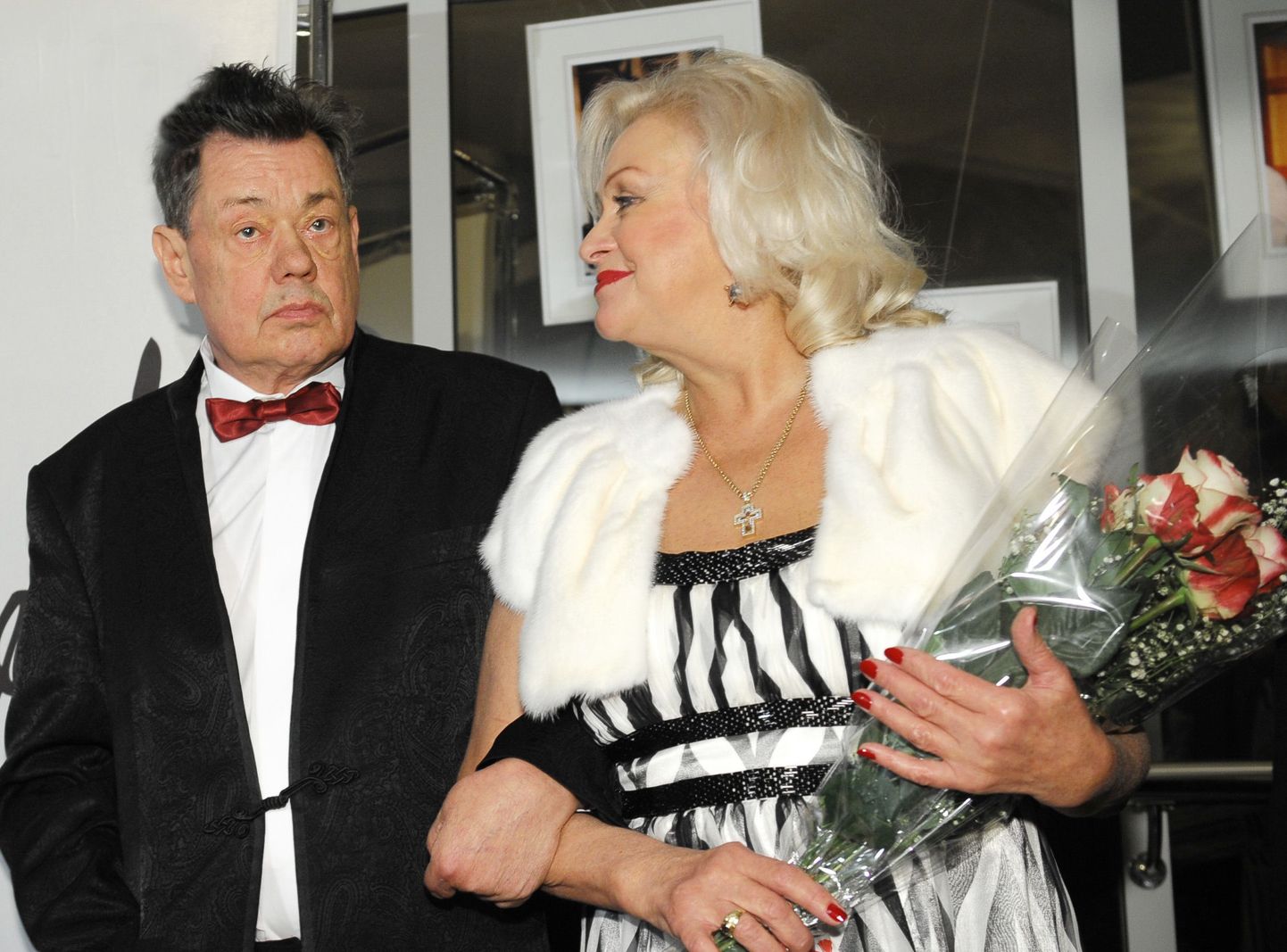 Николай Караченцов с женой Людмилой Поргиной.