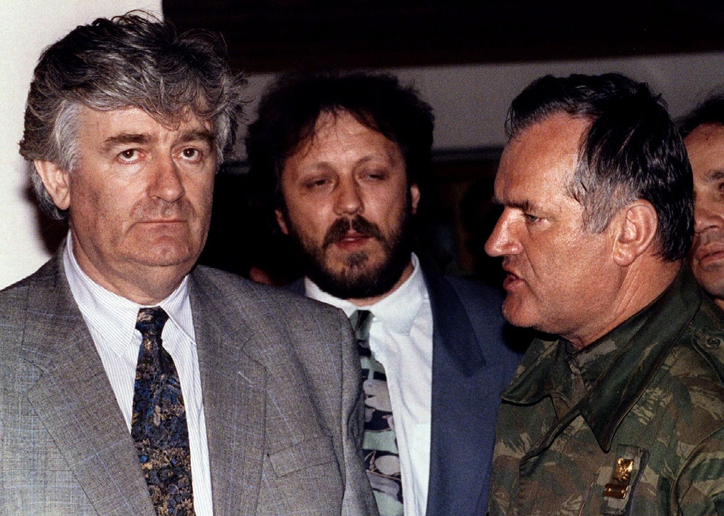 Radovan Karadzic (vasakul) ja Ratko Mladic aastal 1993.