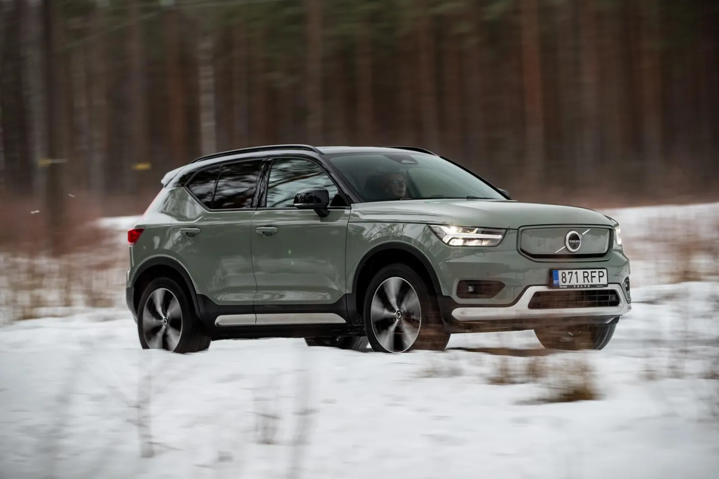 19.01.2022. Tallinn. Volvo XC40 Recharge. Foto Eero Vabamägi, Postimees FOTO: Eero Vabamägi