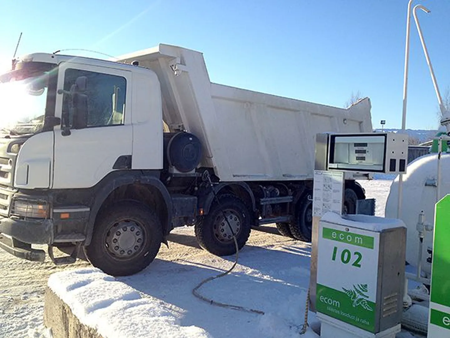 Autogaasi tankla