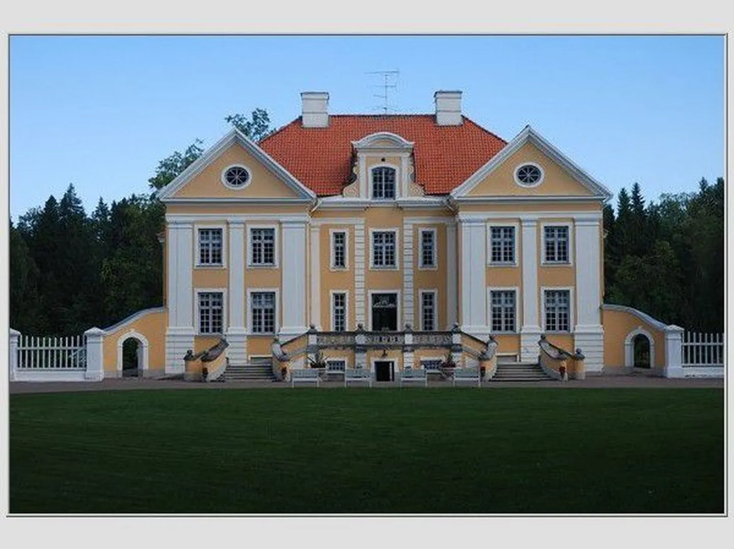 Turismiauhinna pälvinud Palmse mõis.