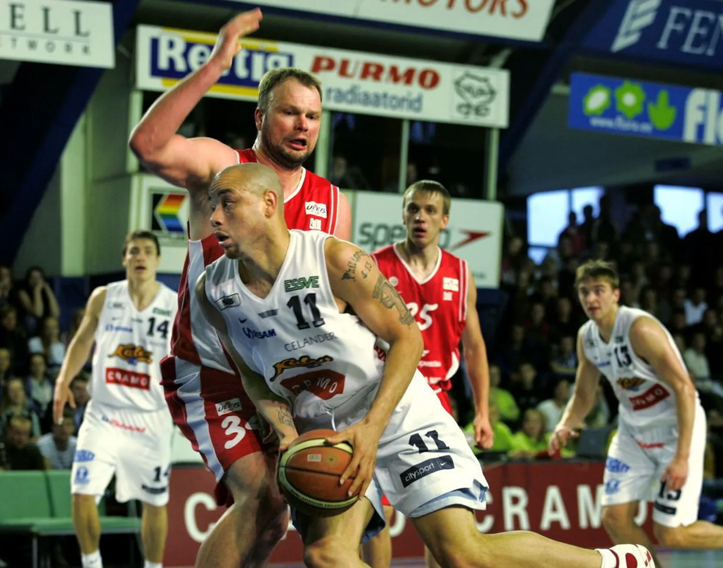 Tallinna BC Kalev/Cramo meeskonnaga keskmängija Travis Reed