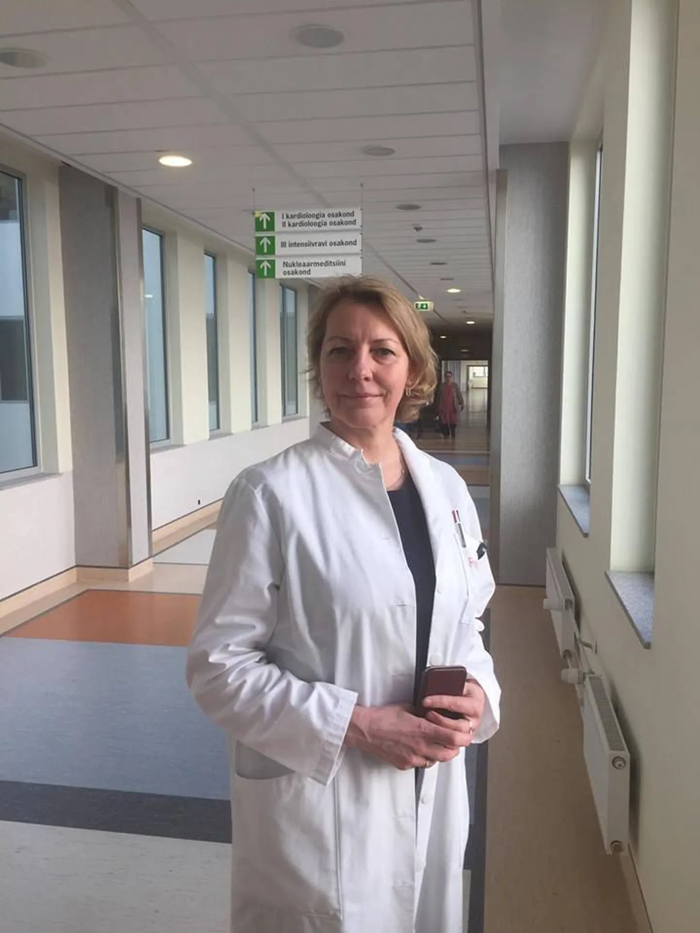 Vilja Toomast asus tööle Põhja-Eesti regionaalhaiglas.