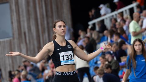 Estonia's last European Championship qualifier, long jumper Liisa-Maria Lusti, weighs risk for good result