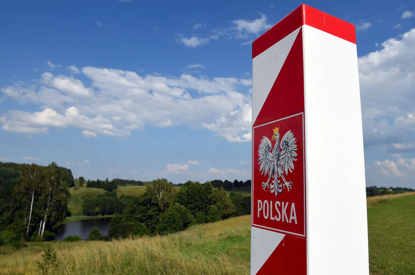 Piiripost Poola piiril Venemaa Kaliningradi oblastiga.