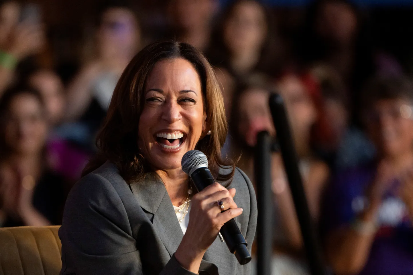 USA asepresident Kamala Harris esmaspäeval Arizona osariigis Phoenixis reproduktiivõiguste debatil.