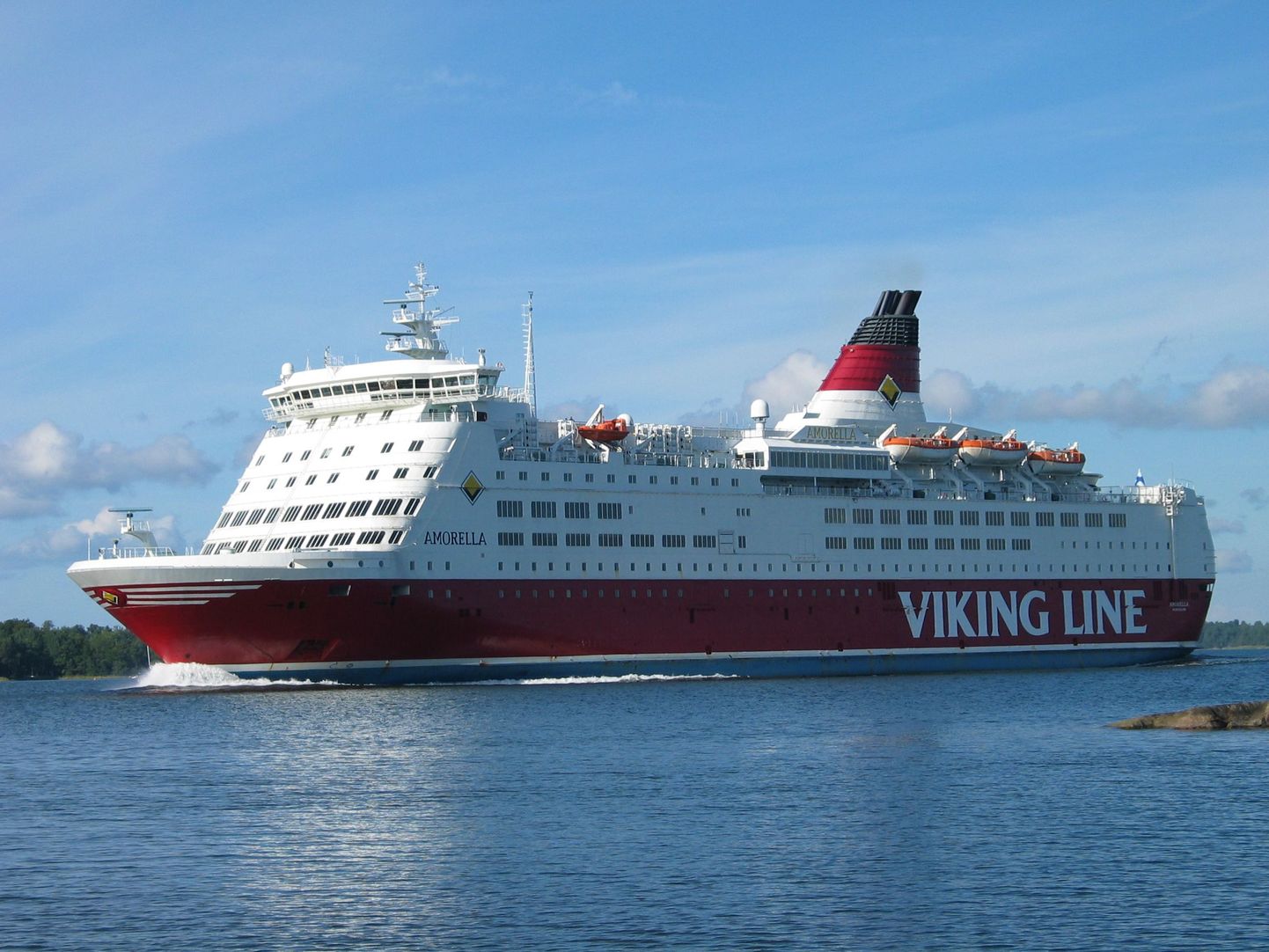 Viking Line'i Amorella, mis kurseerib Turu-Stockholmi liinil.
