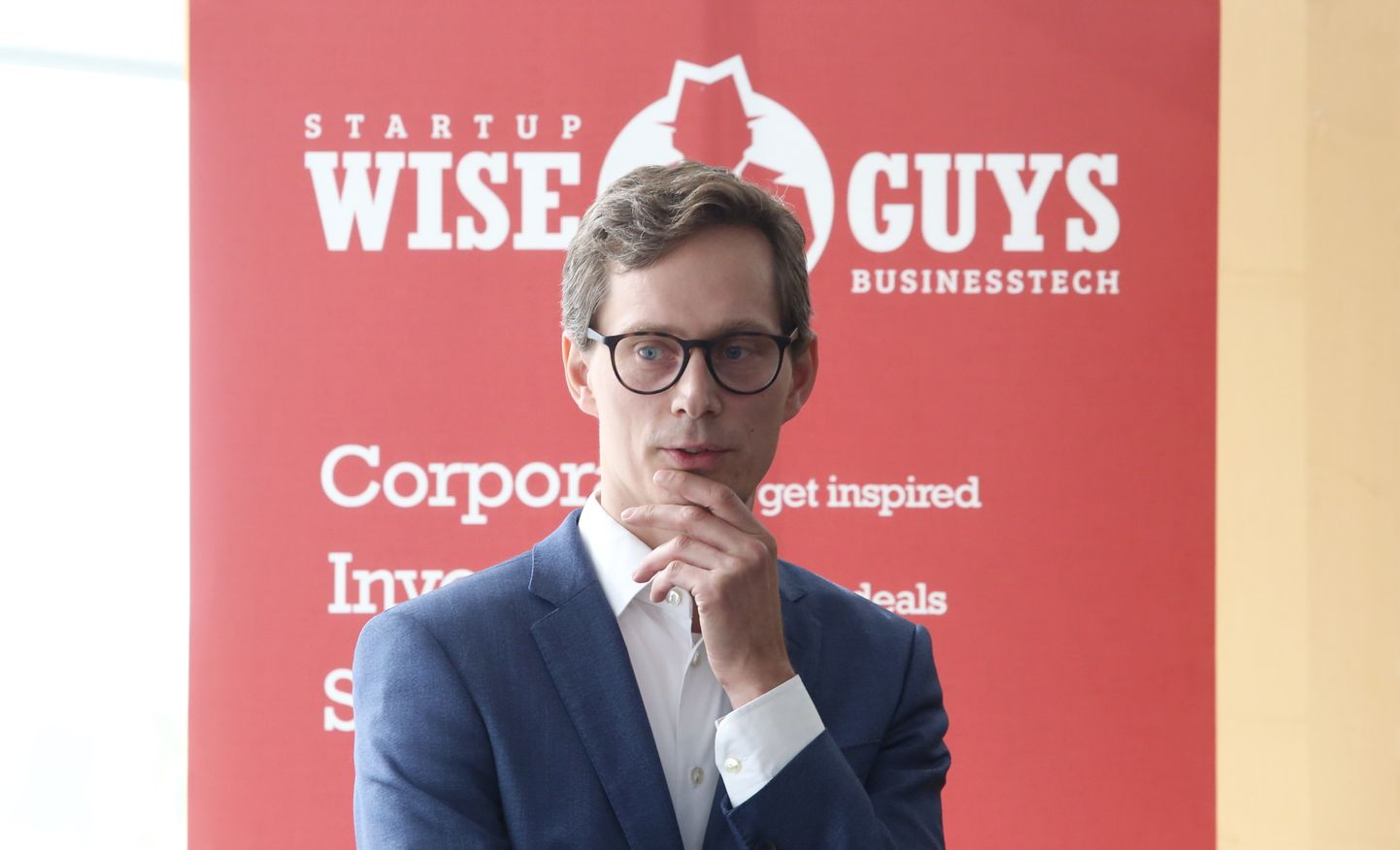 Startup Wise Guysi fintech valdkonna mentor Johan Lorenzen.