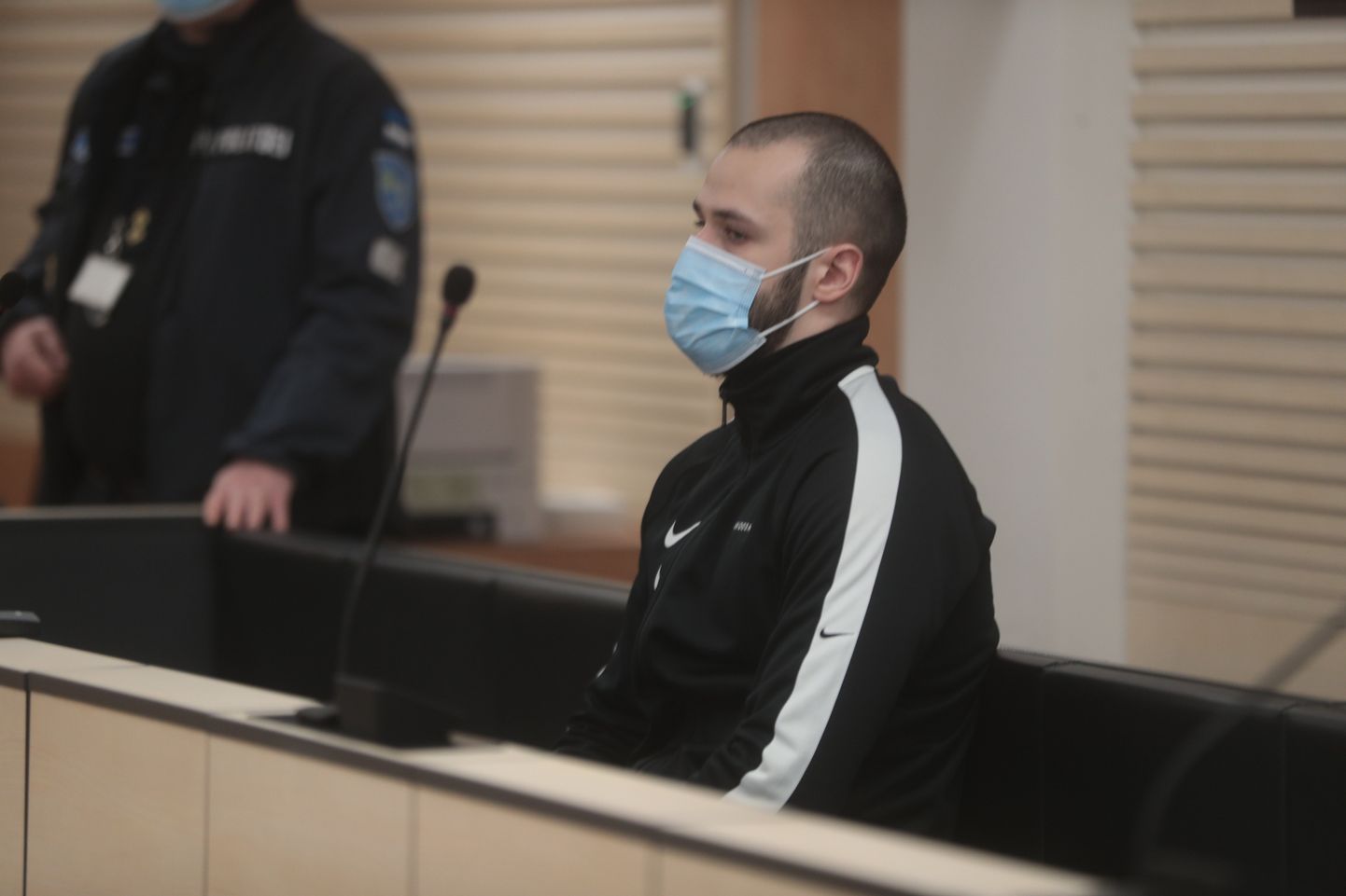 Иса Халилов в суде.