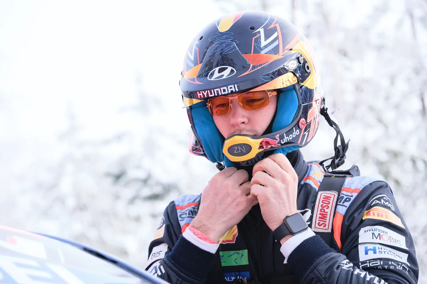 Thierry Neuville Arctic Rallyl.