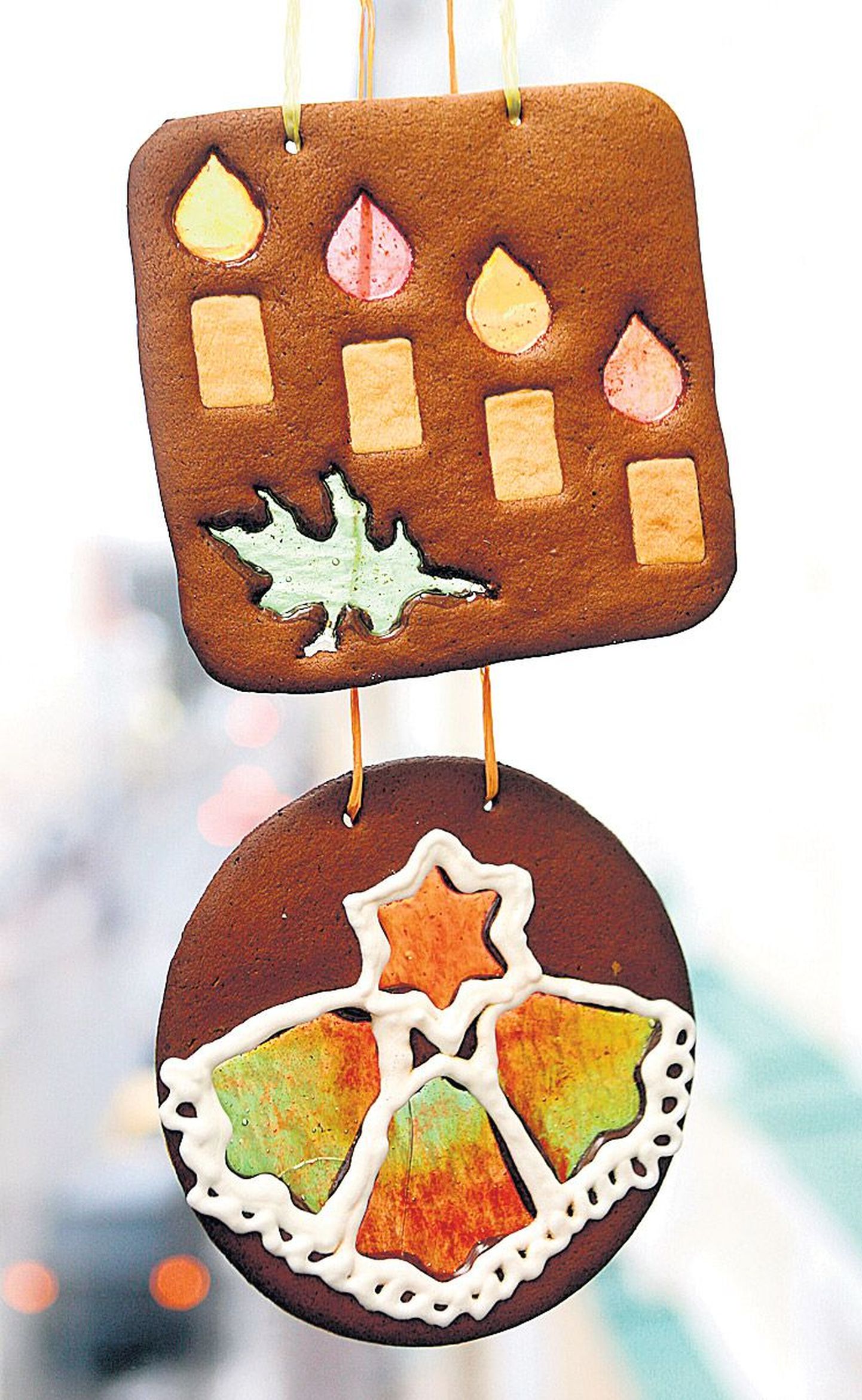 Eelmisel aastal parim piparkoogiküpsetaja oli Riina Nõukas, kes tõi meile ka piparkoogist tehtud vitraae.